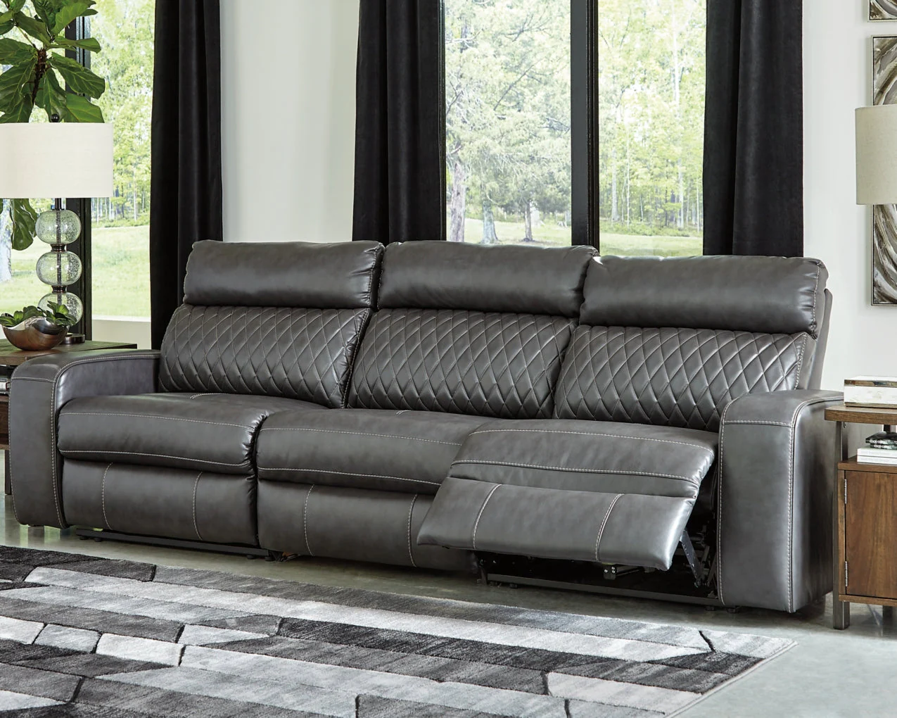 Samperstone 3-Piece Power Reclining Sectional Sofa - Image 2