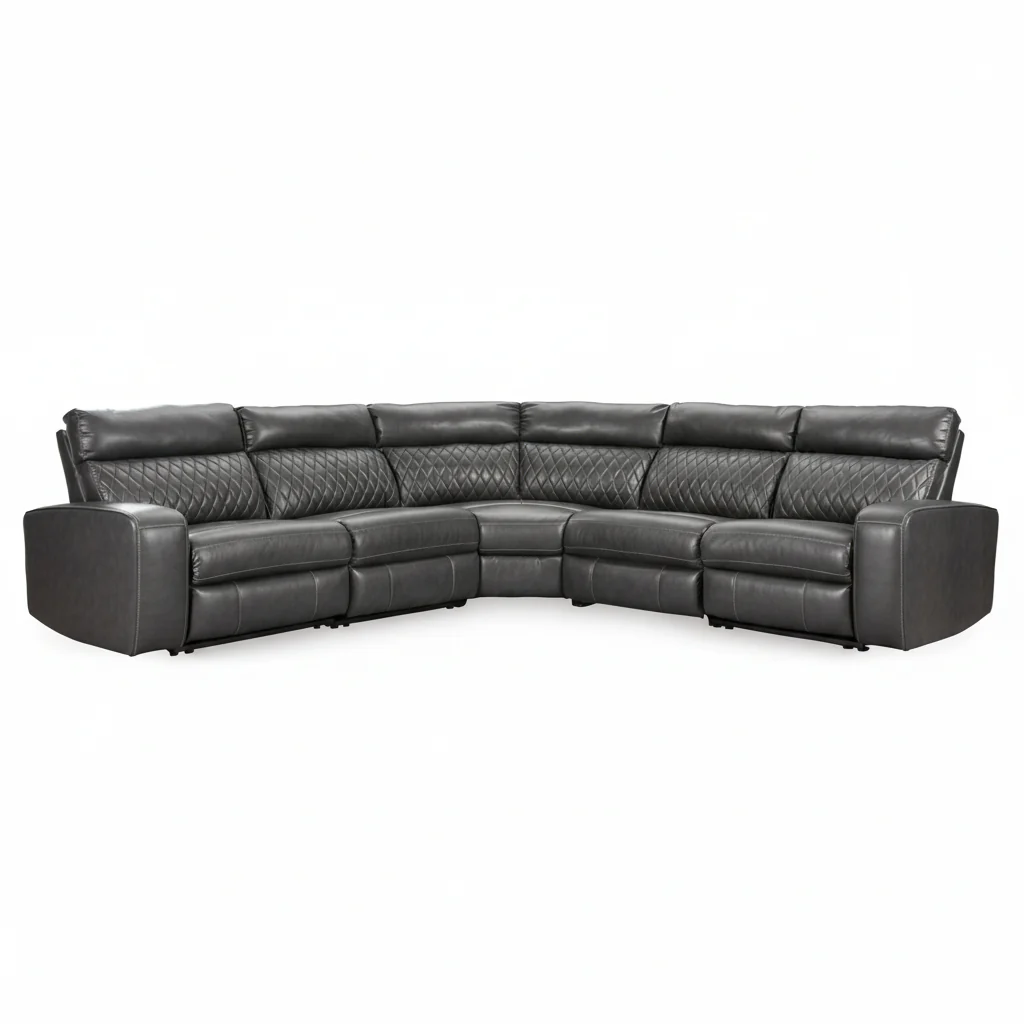 Samperstone 5-Piece Power Reclining Sectional