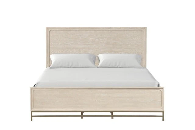Sandnes Light Oak Queen Bed - Image 3