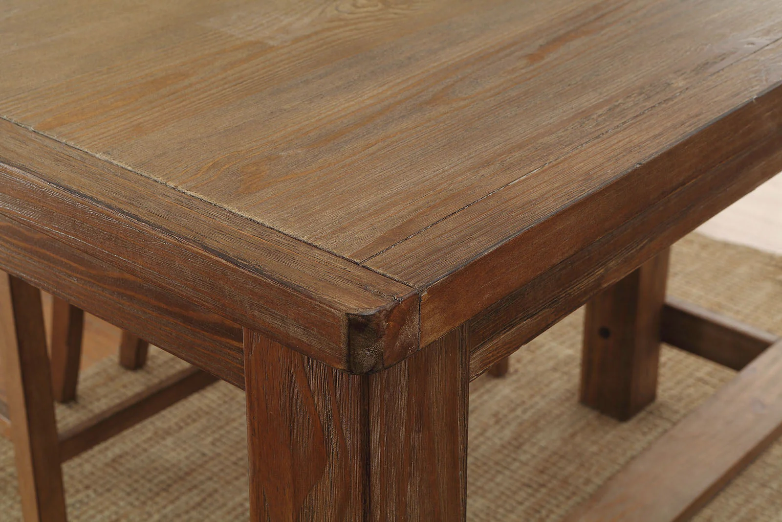 Sania Rustic Oak 5 Pc. Counter Height Dining Room Set - Image 5