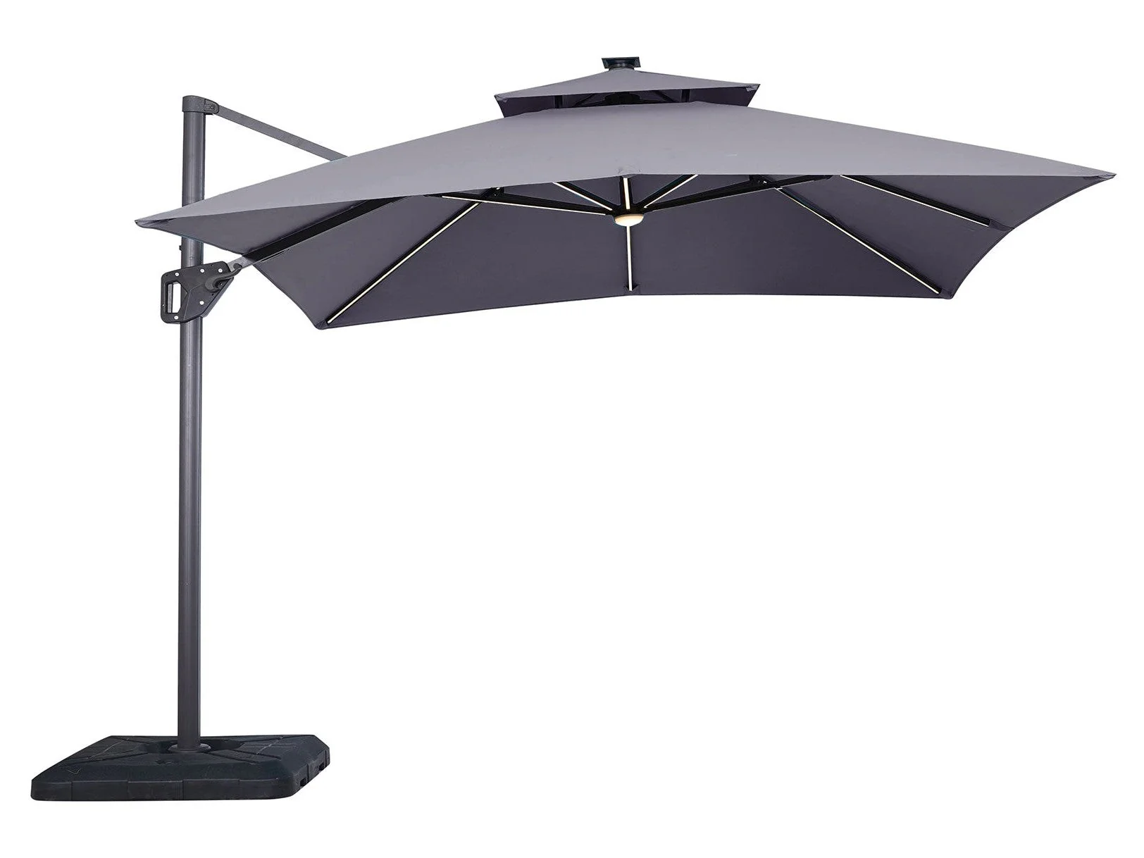 Sano Gray Square Umbrella