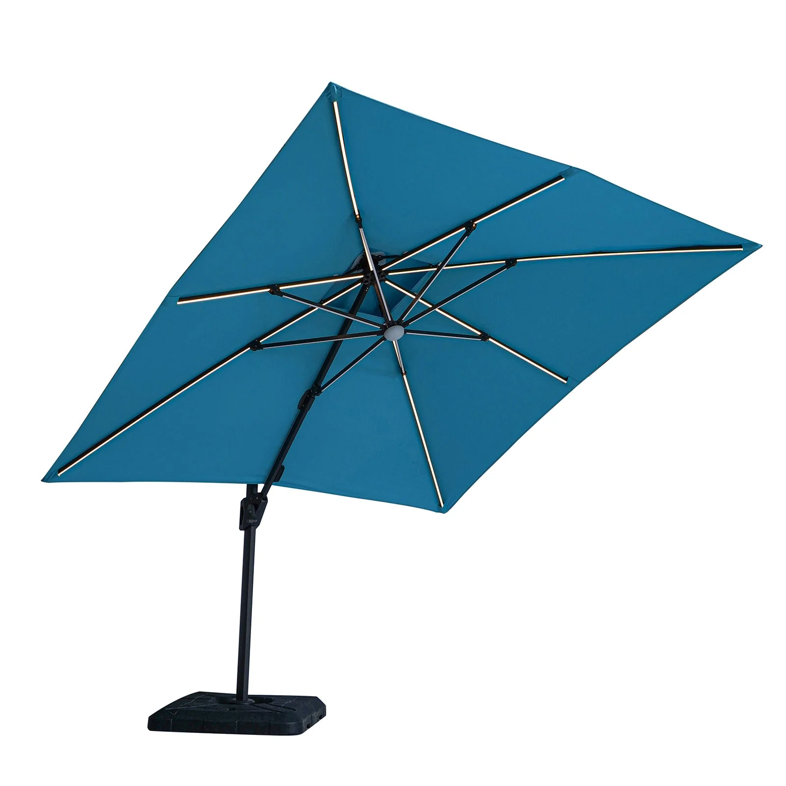 Sano Teal Square Umbrella - Image 2