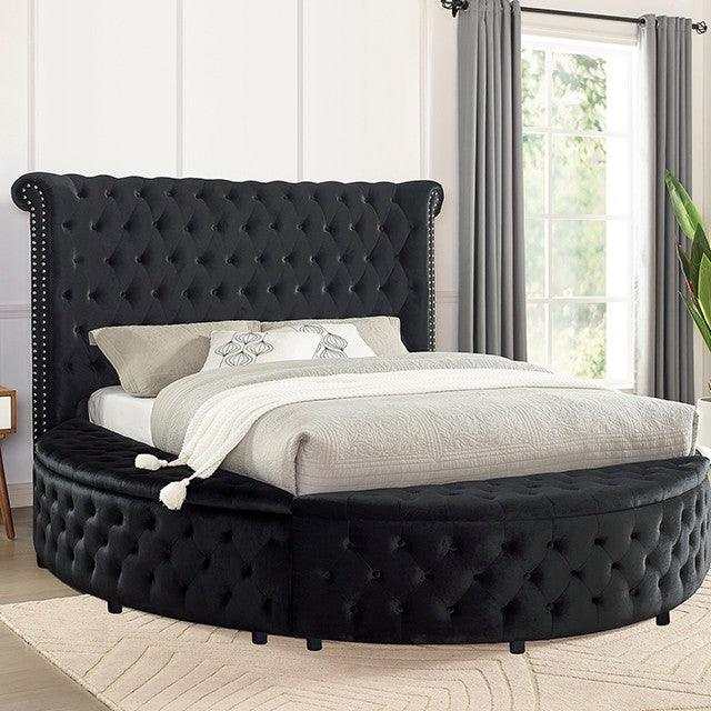 Sansom Black Queen Storage Bed - Image 4