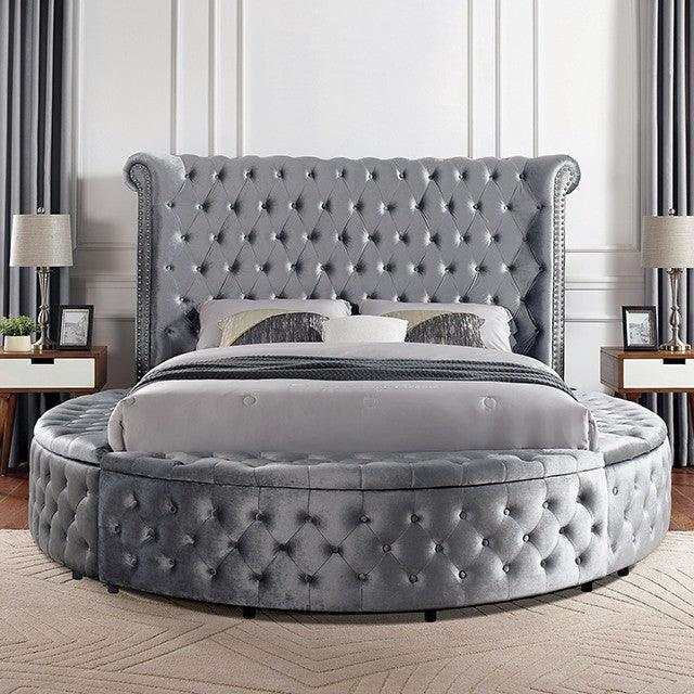 Sansom Gray Queen Storage Bed - Image 3