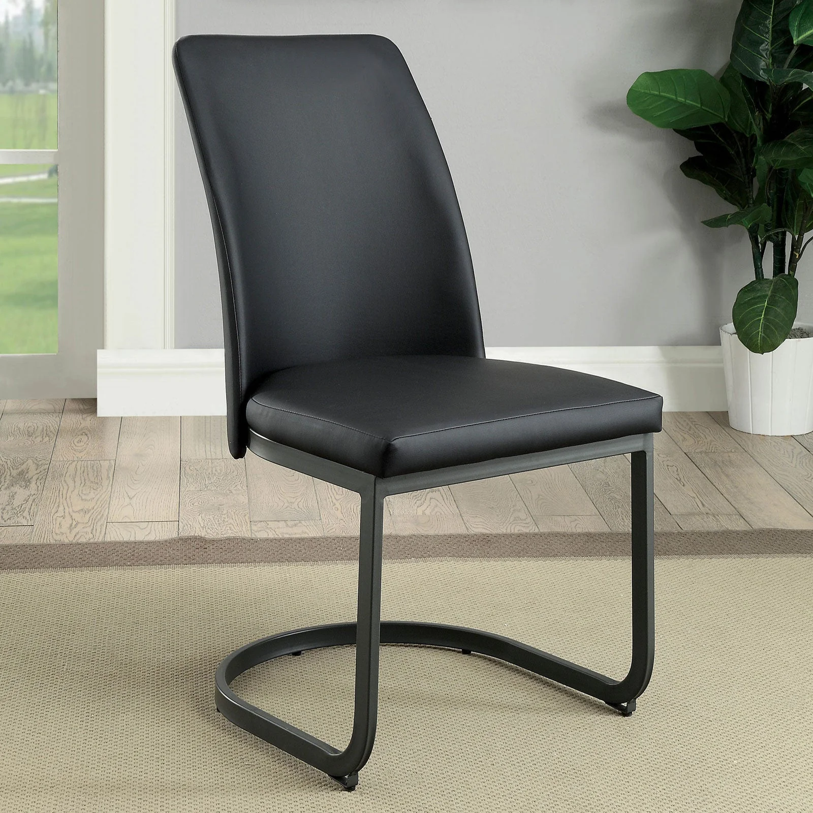 Saskia Gray 7 Pc. Dining Room Set - Image 3