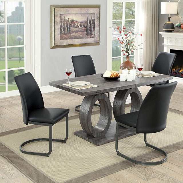 Saskia Gray Dining Table - Image 2