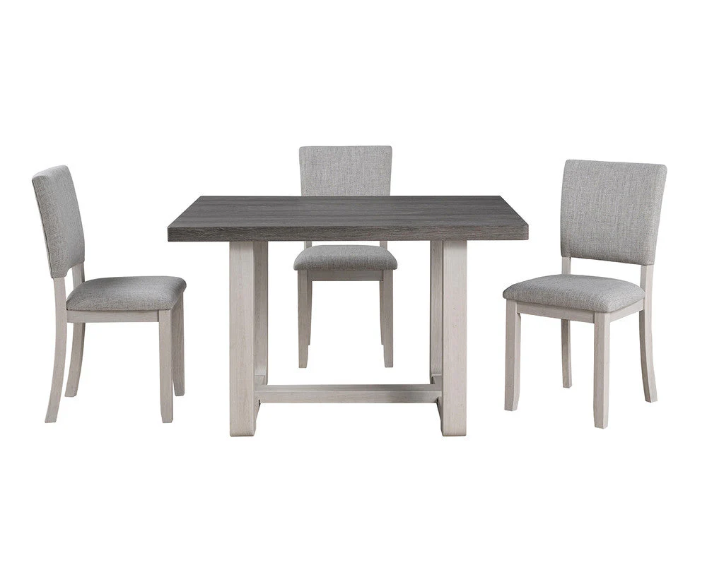 Sauro Gray 5 Pc. Dining Table Set - Image 4