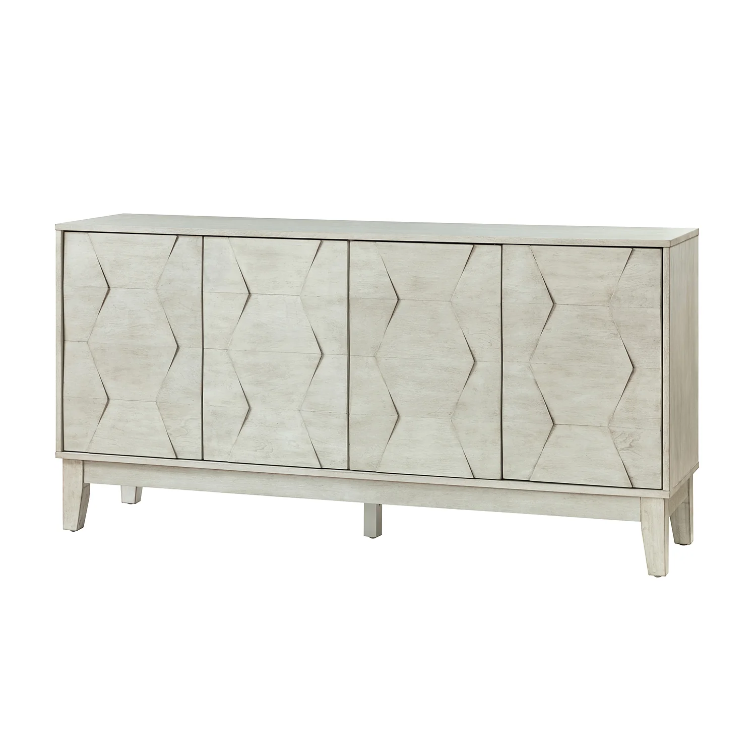 Bulanini Wide Sideboard in White - Image 5