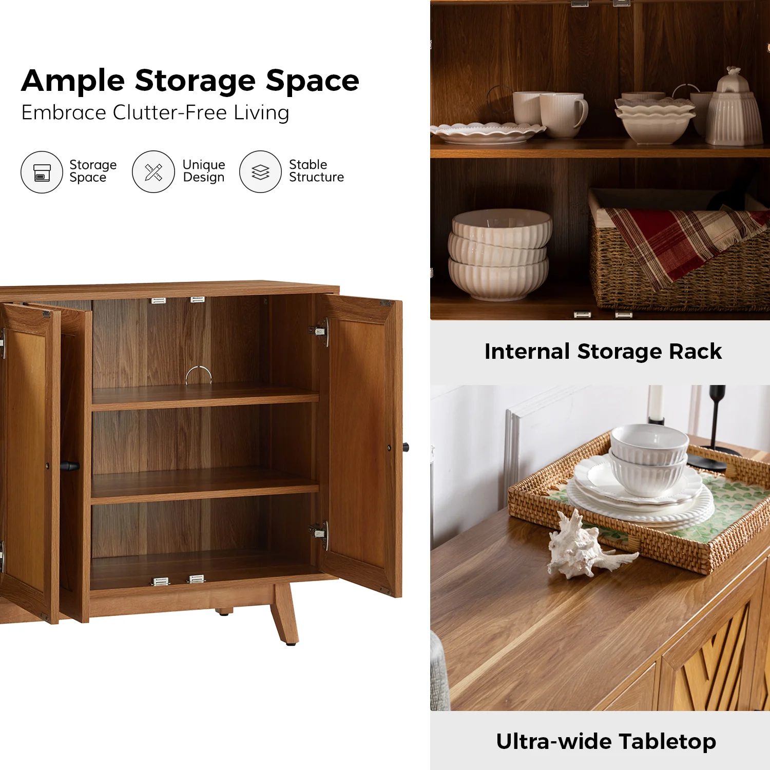 Joseph Sideboard in Walnut - Image 4