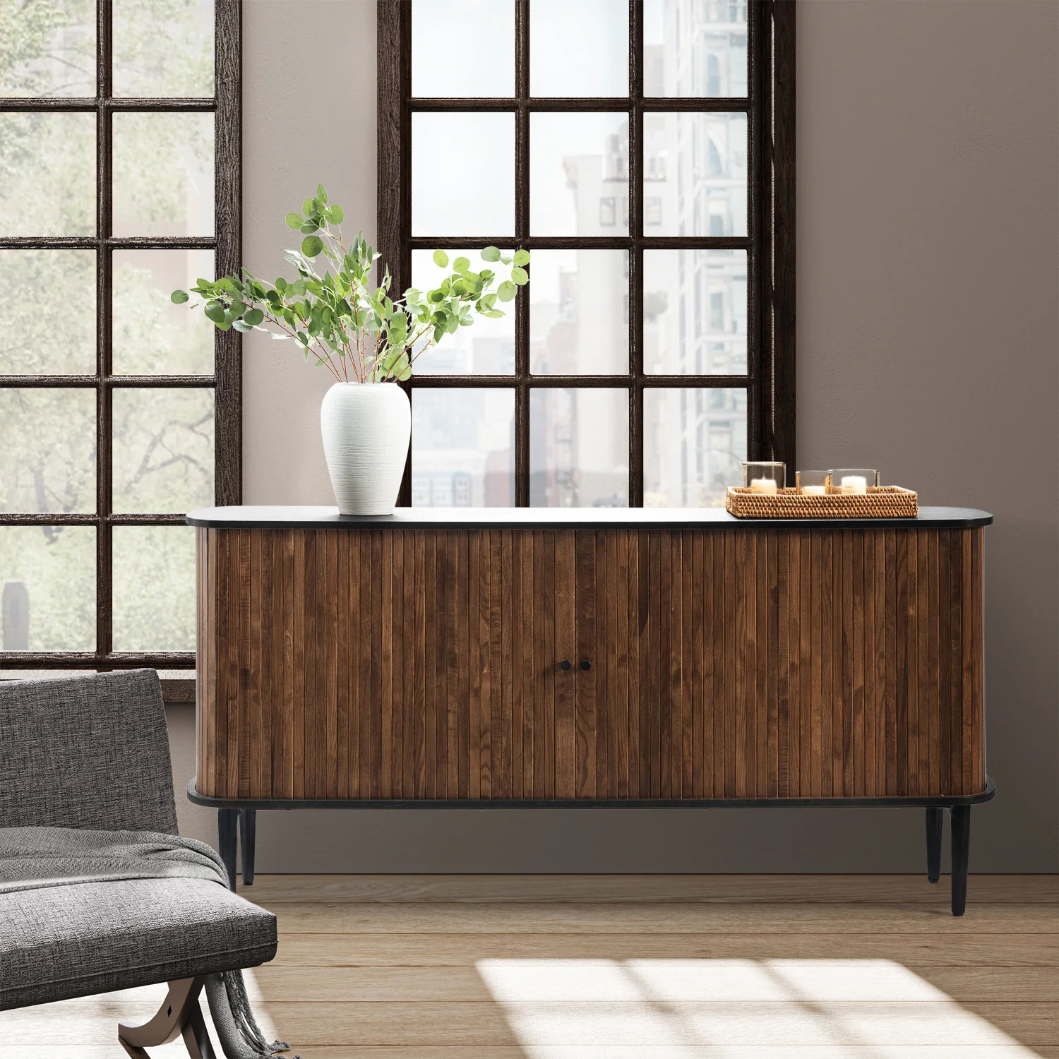 Armin Sideboard in Walnut - Image 2