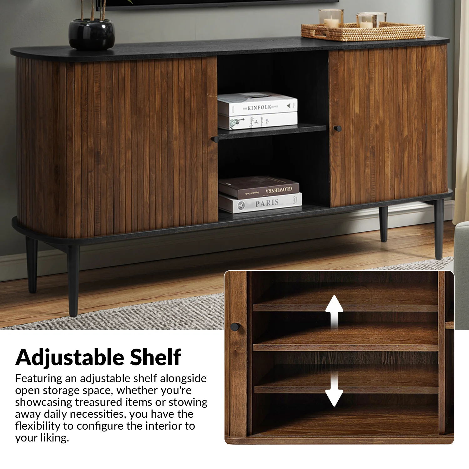 Armin Sideboard in Walnut - Image 3