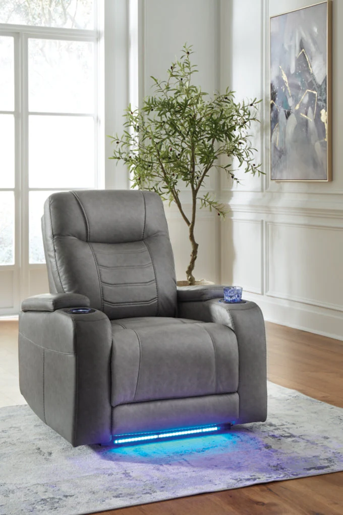 Schooner Rocks Power Recliner/Adjustable Headrest - Image 2