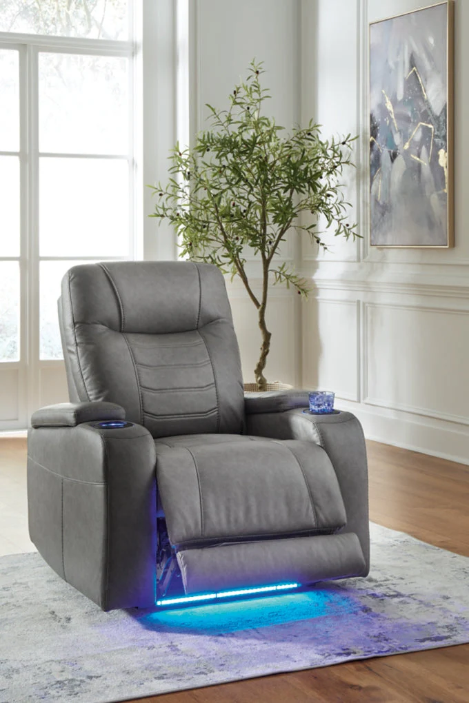 Schooner Rocks Power Recliner/Adjustable Headrest - Image 8