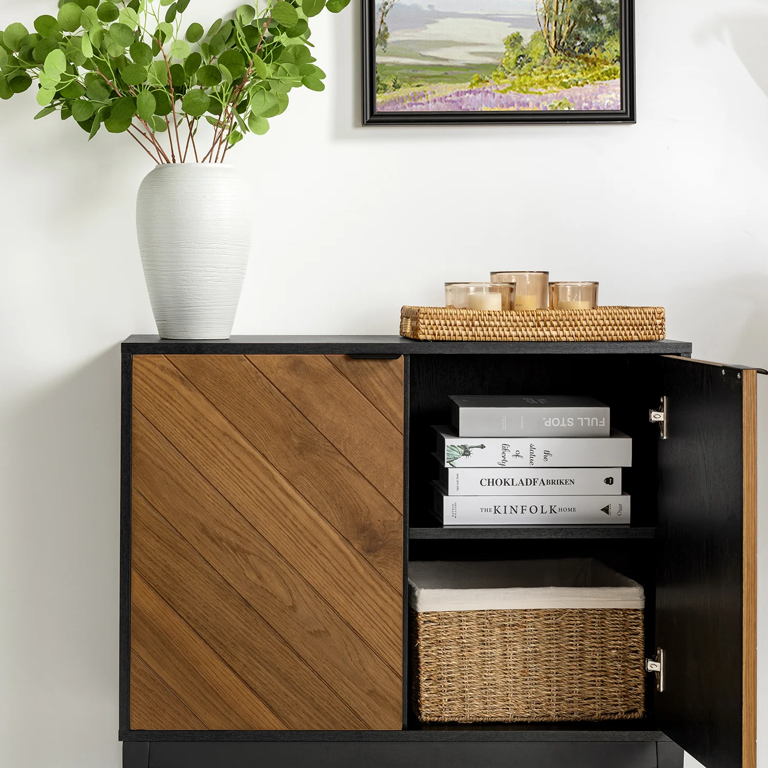 Paschall Accent Cabinet in Black - Image 5