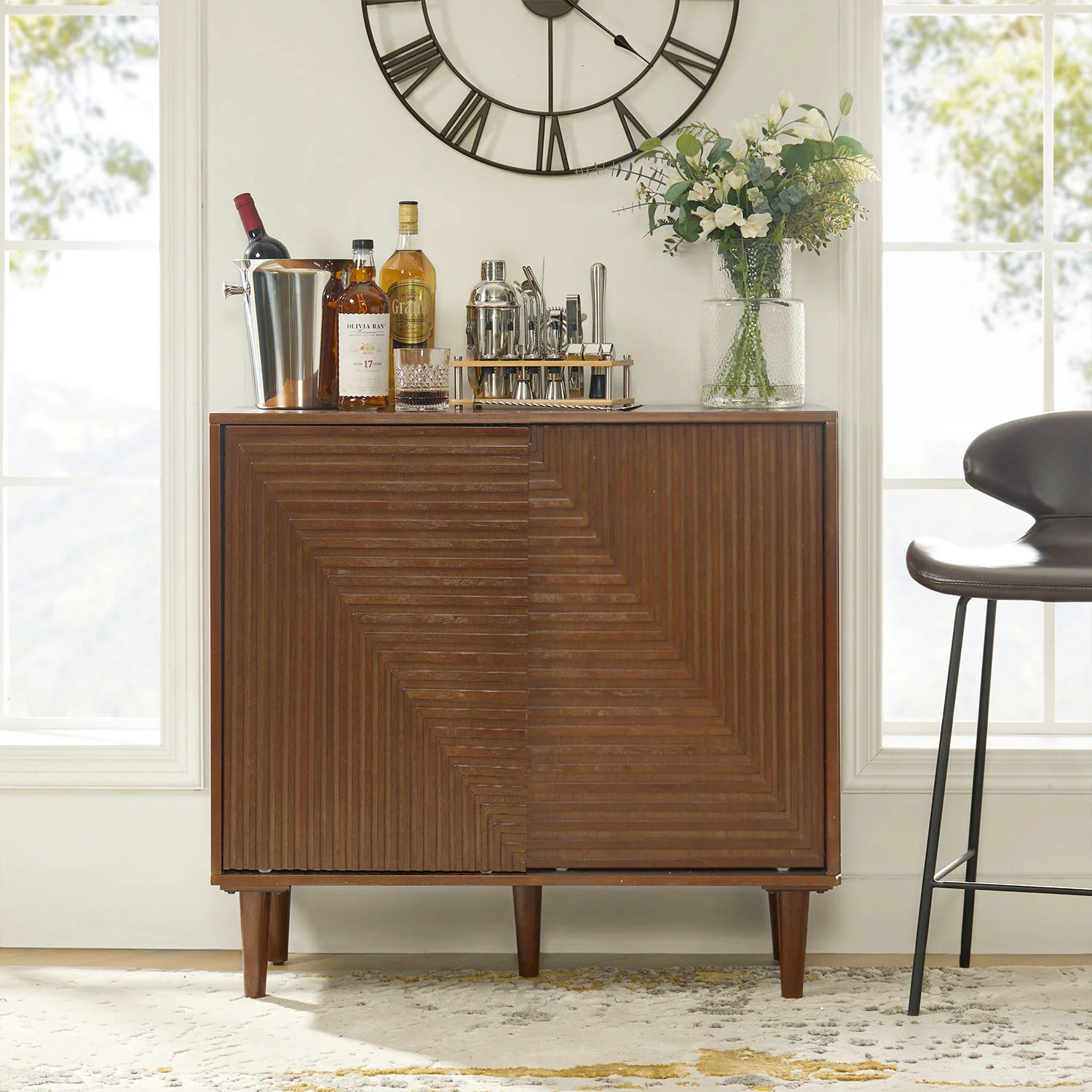Undine Accent Cabinet in Walnut