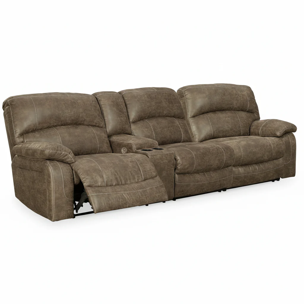 Segburg Power Reclining Sectional Sofa - Image 4