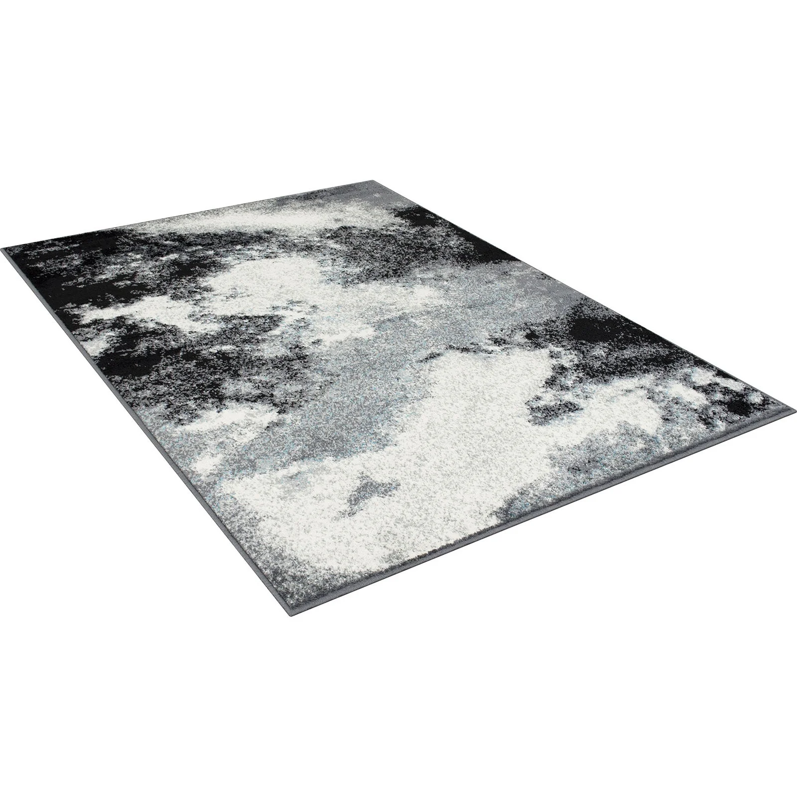 Serang Gray/Black 5'X7' Area Rug - Image 2