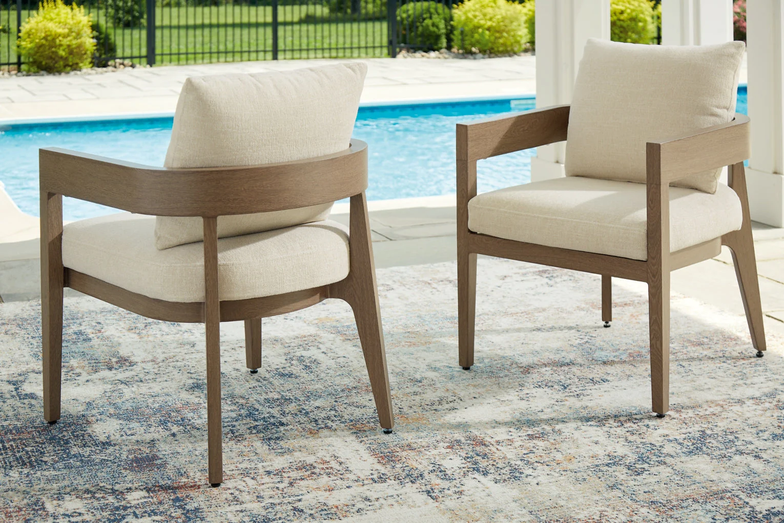 Serene Bay Arm Chair With Cushion - Image 2