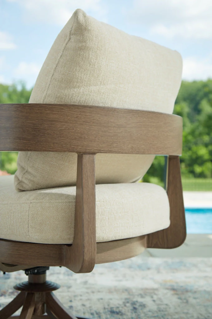 Serene Bay Swivel Chair w/Cushion - Image 8