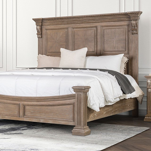 Sevenoaks Weathered Oak 5 Pc. Queen Bedroom Set w/ Chest - Image 2