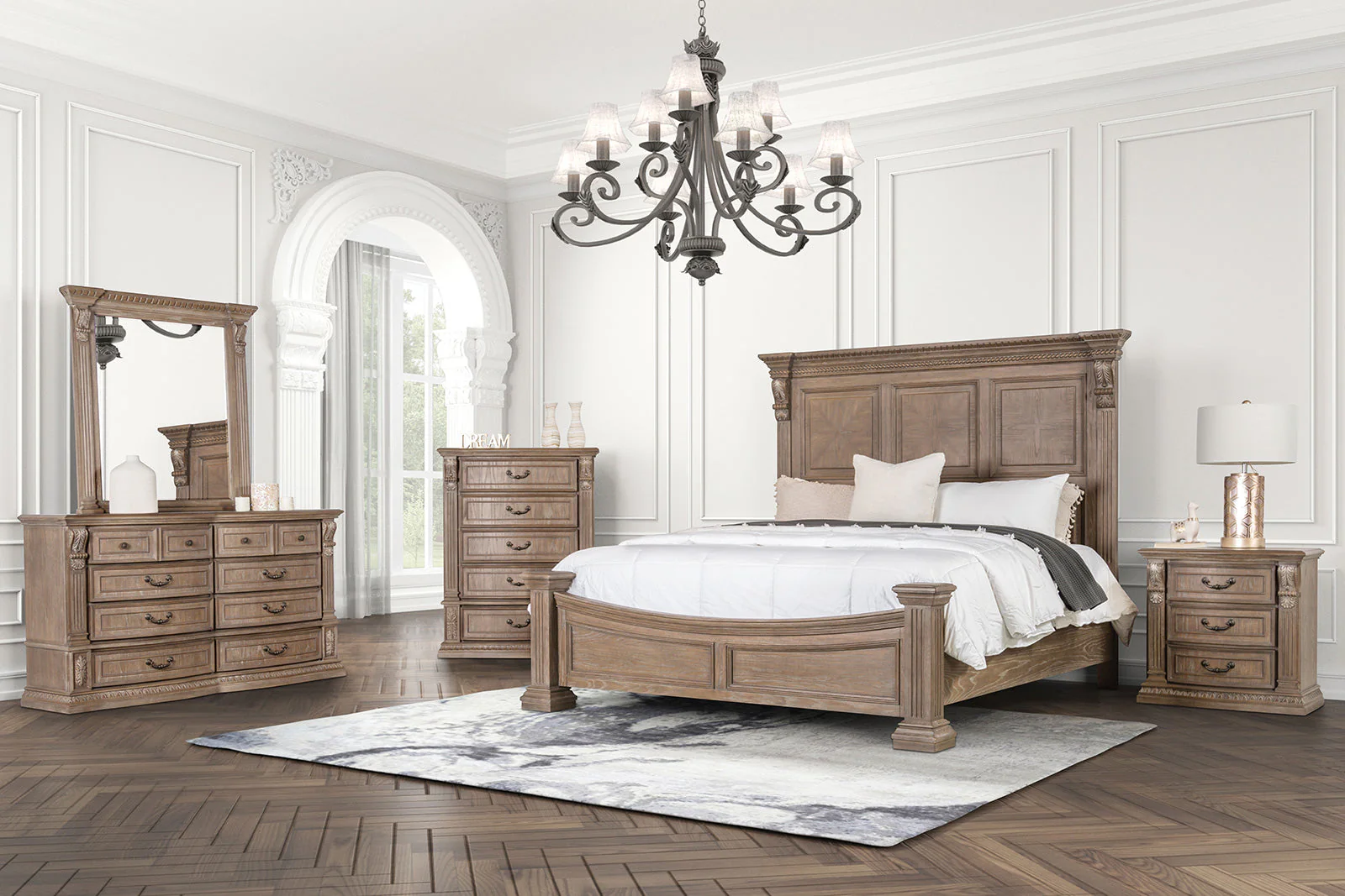 Sevenoaks Weathered Oak Dresser - Image 2