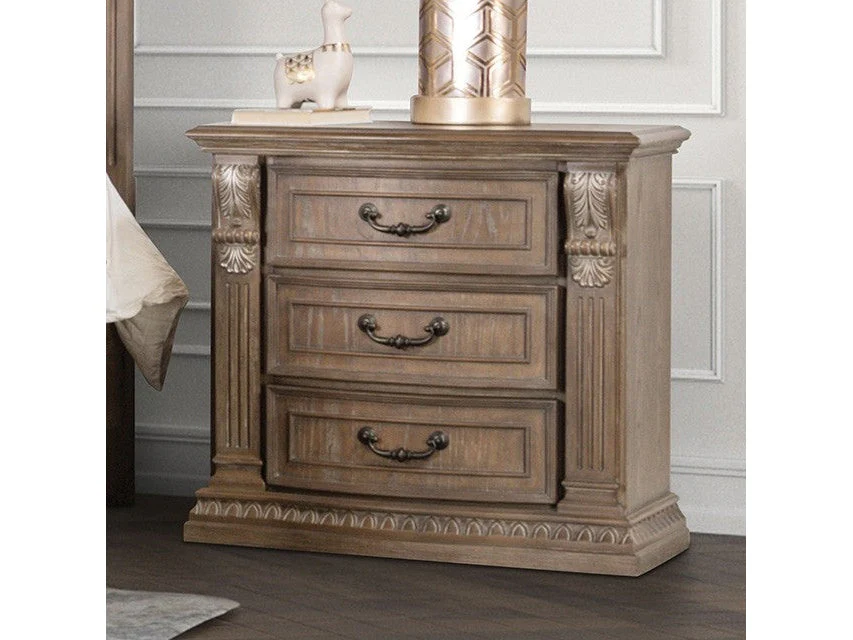 Sevenoaks Weathered Oak Nightstand