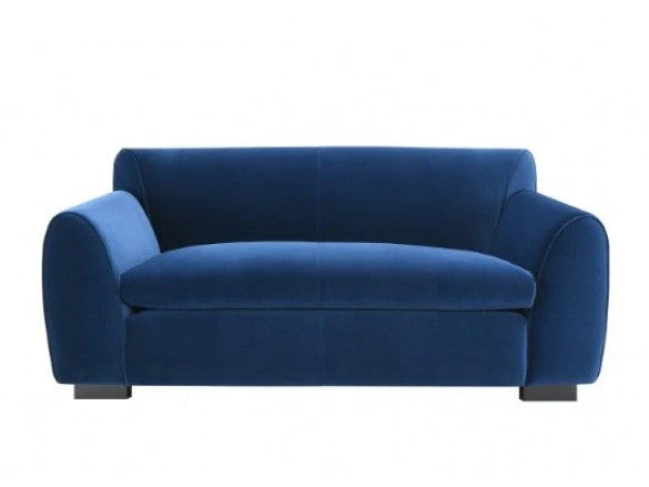 Severo Royal Blue Loveseat - Image 2