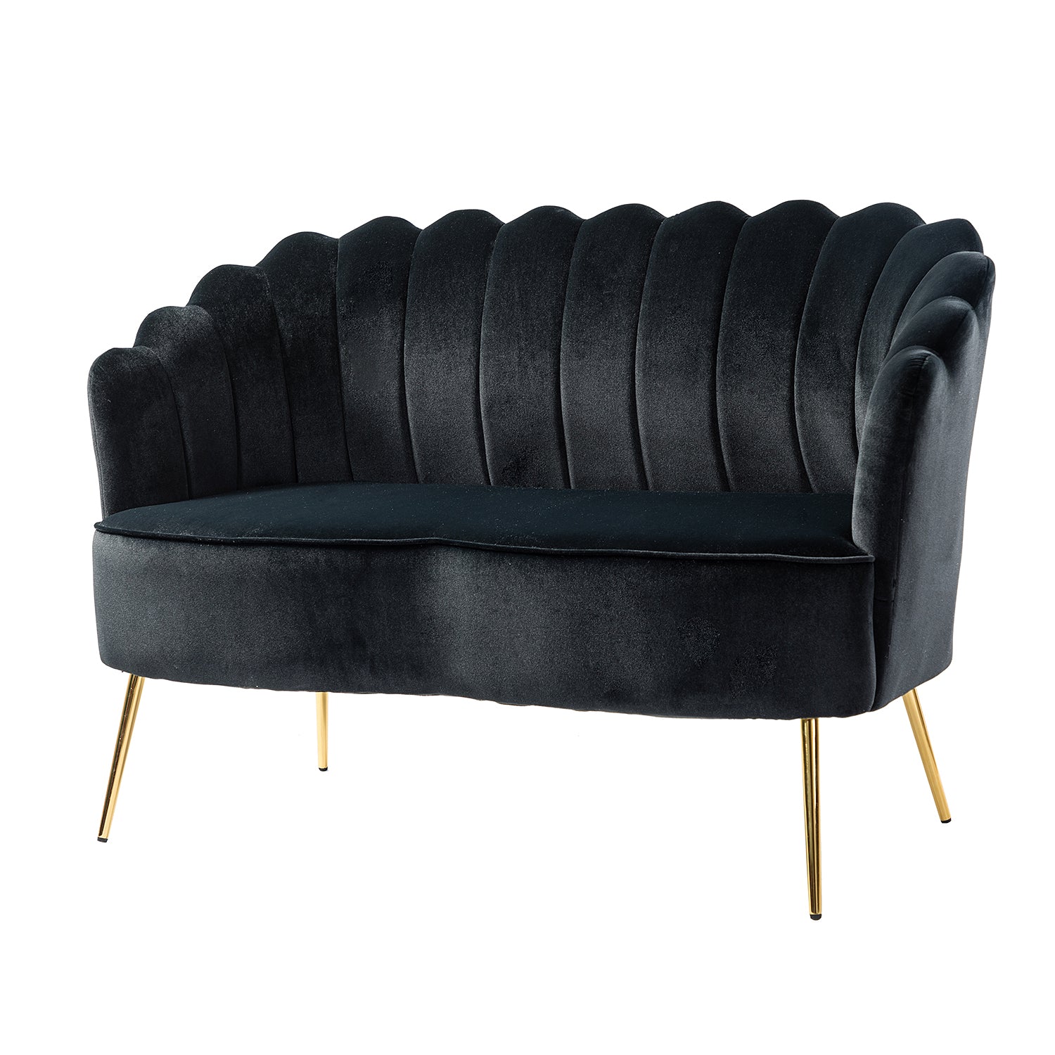 Donata Loveseat in Black - Image 2