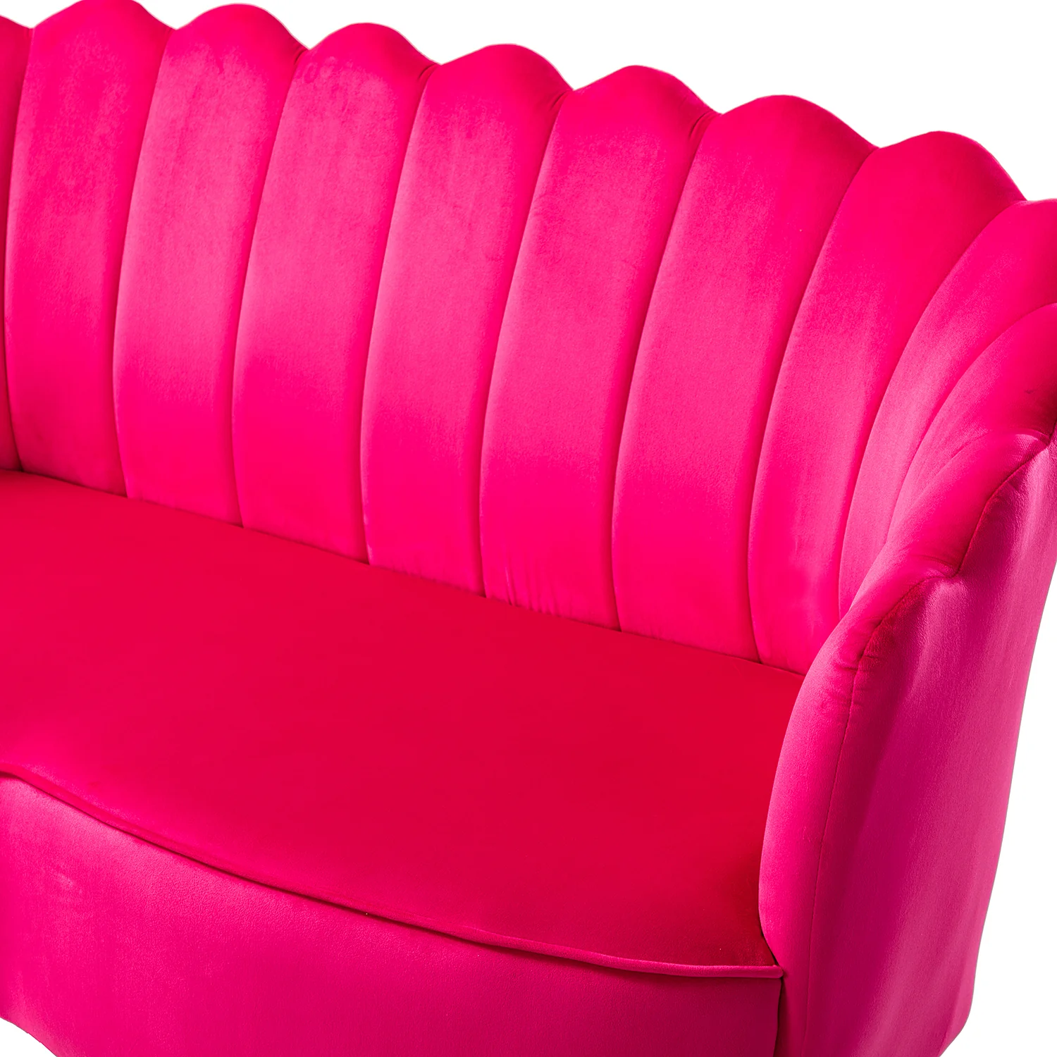 Donata Loveseat in Fushia - Image 6