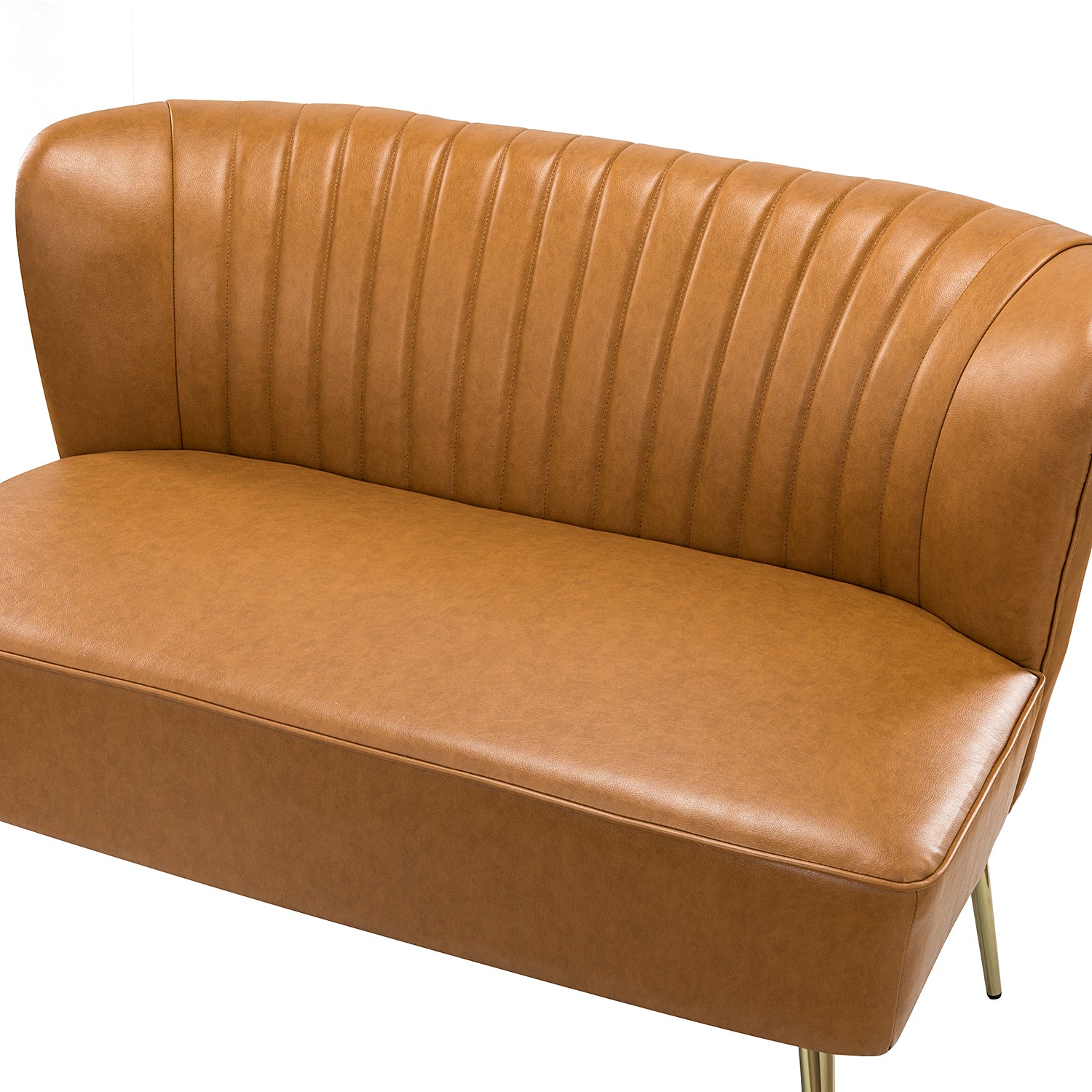 Monica Loveseat in Camel - Image 5