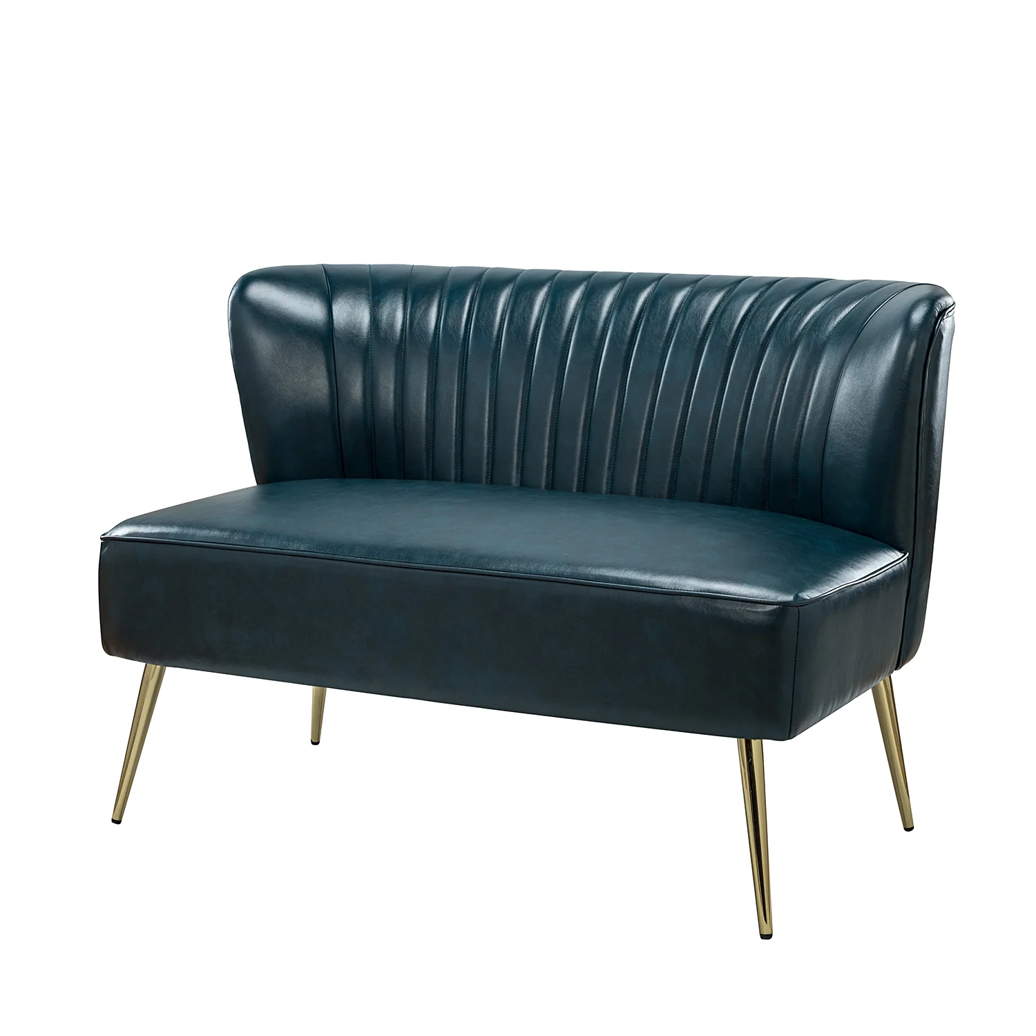 Monica Loveseat in Turquoise - Image 2