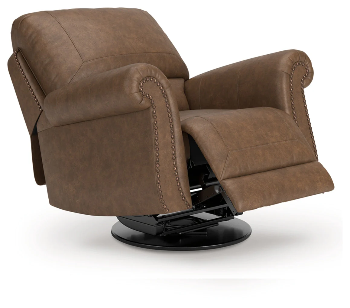 Shadsburne Swivel Glider Recliner - Image 4