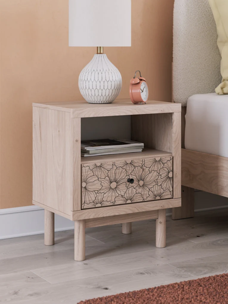 Shapella One Drawer Night Stand - Image 2