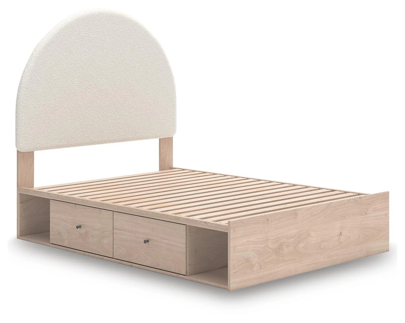 Shapella Upholstered Panel Bed with Storage - Image 13