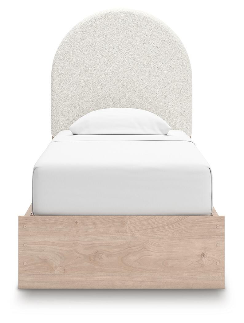 Shapella Upholstered Panel Bed with Storage - Image 23