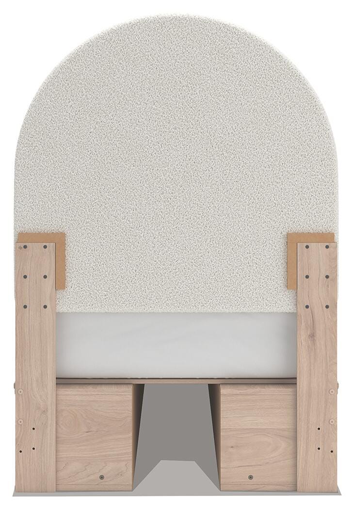 Shapella Upholstered Panel Bed with Storage - Image 27