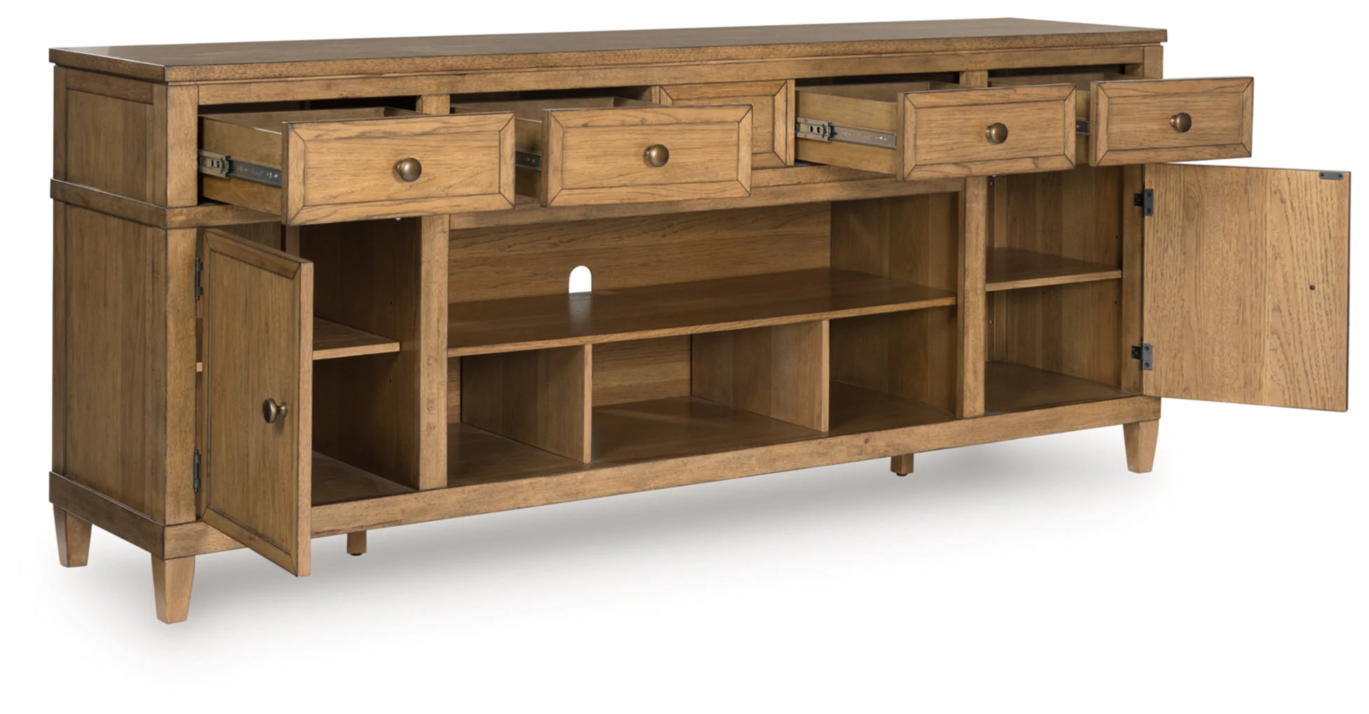 Sharlance XL TV Stand w/Fireplace Option - Image 2