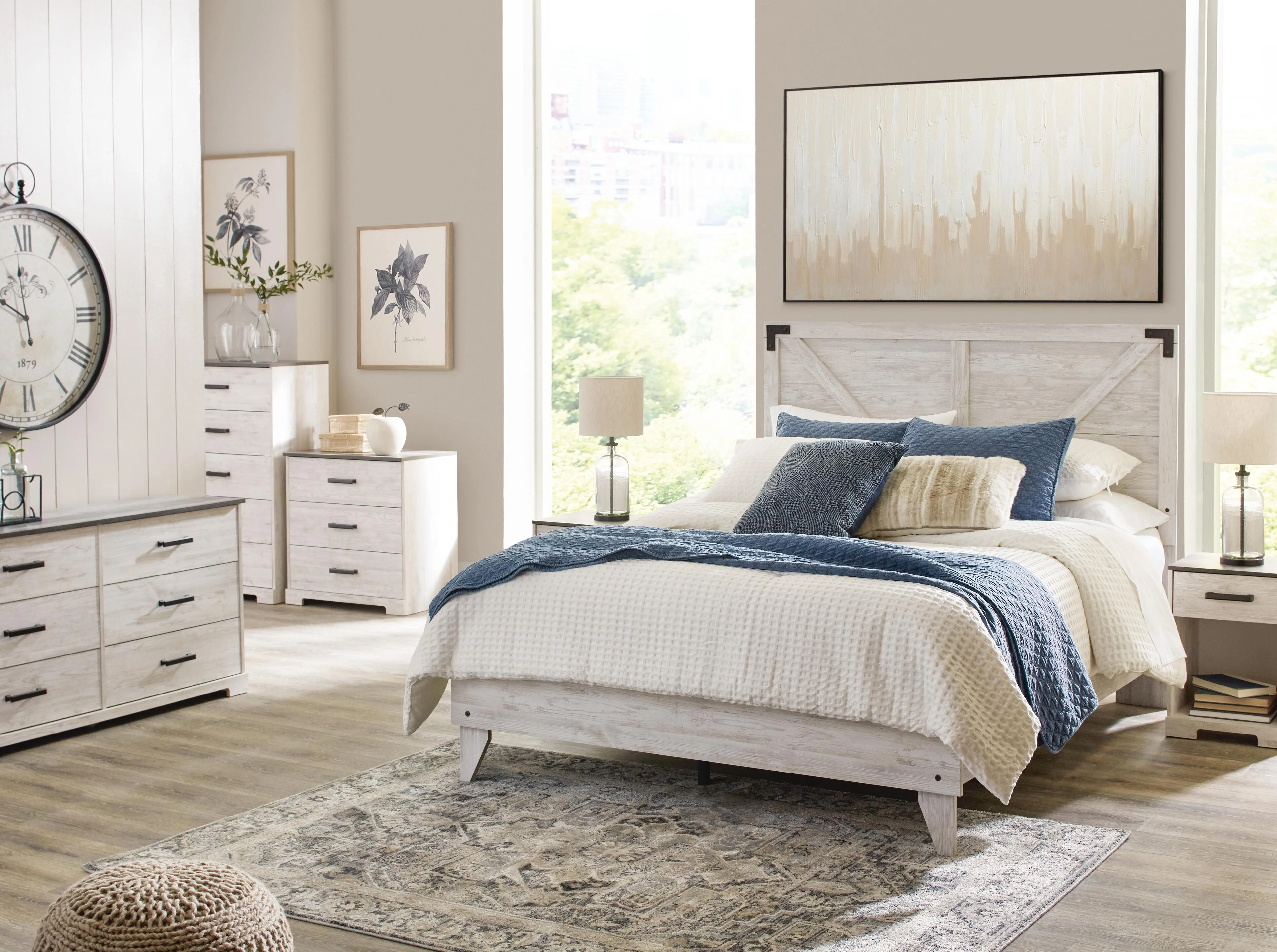 Shawburn Crossbuck Panel Platform Bed - Image 12