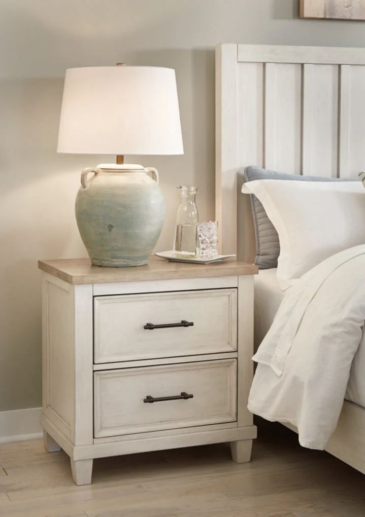 Shaybrock Two Drawer Night Stand - Image 2