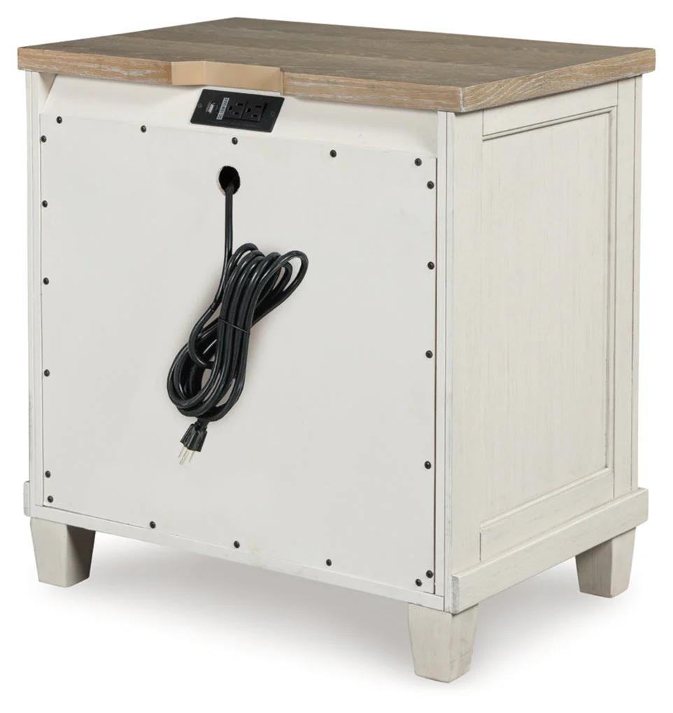 Shaybrock Two Drawer Night Stand - Image 6