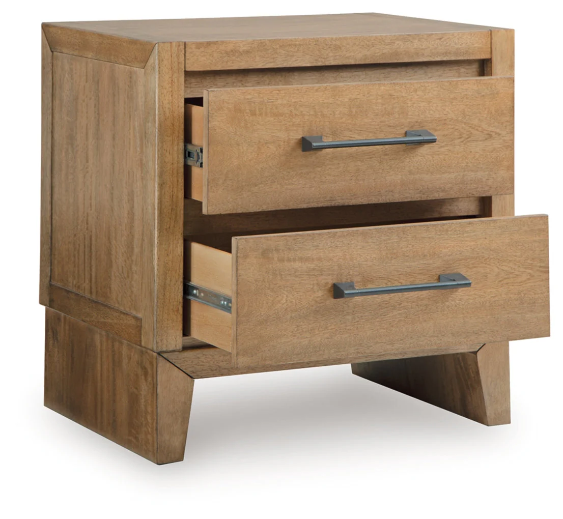 Sherbana Two Drawer Night Stand - Image 3