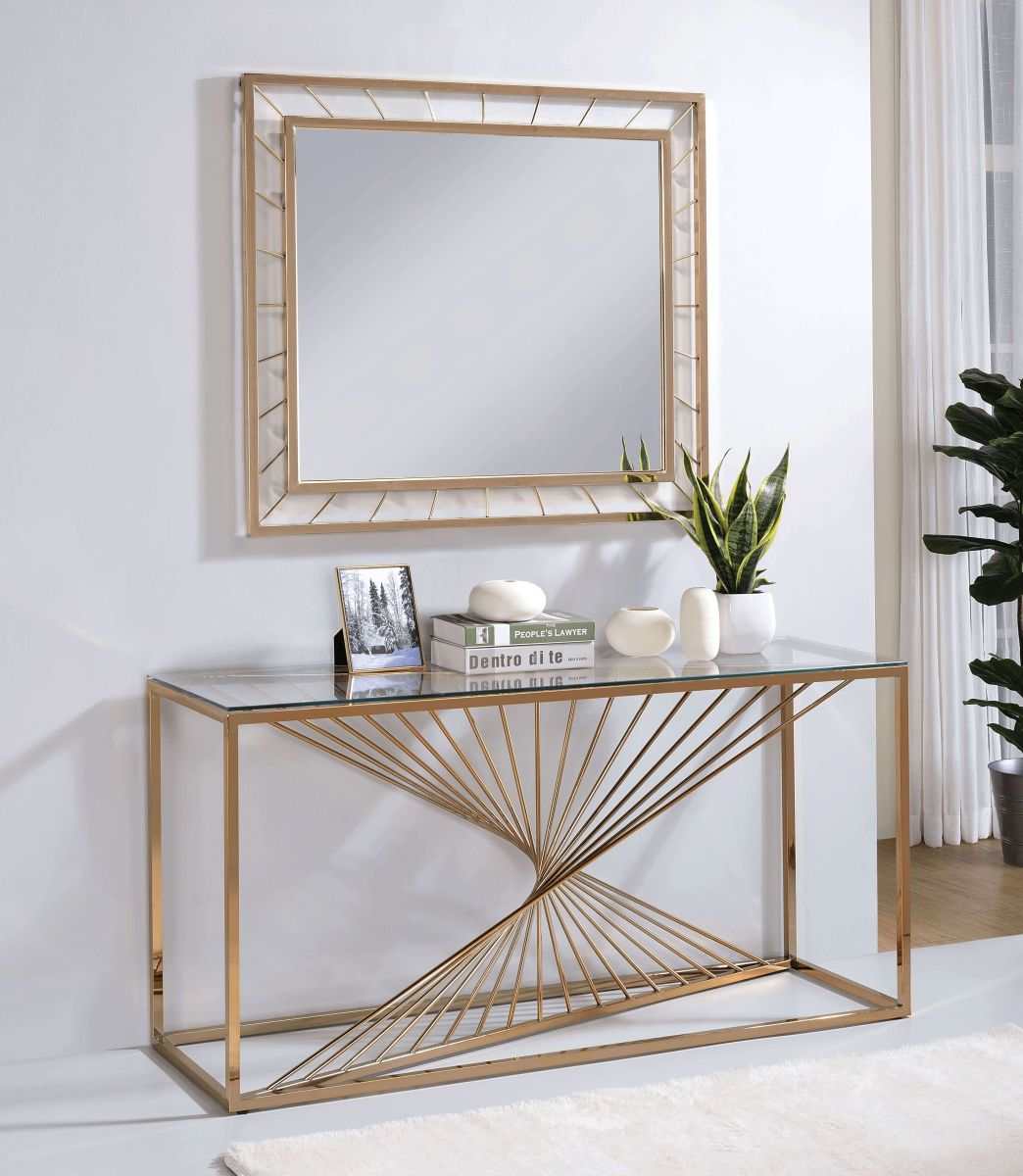 Sherbrooke Gold Mirror - Image 2