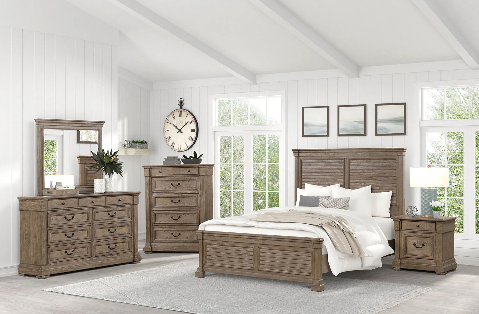 Sheringham Brown Eastern King Bed - Image 2