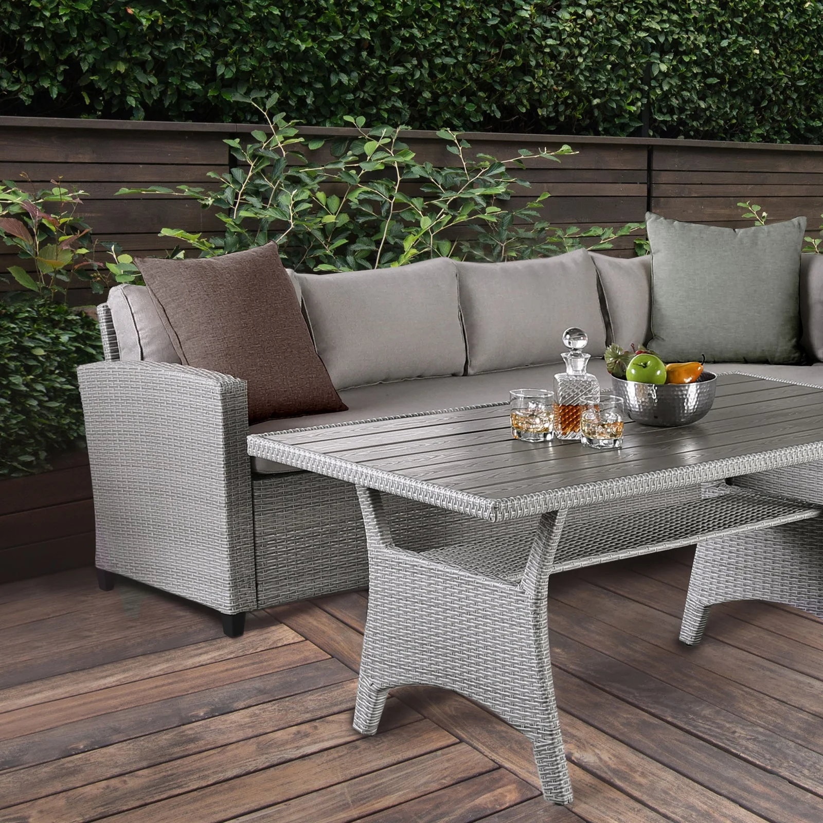 Shonda Gray 5 Pc. Patio Dining Set - Image 3