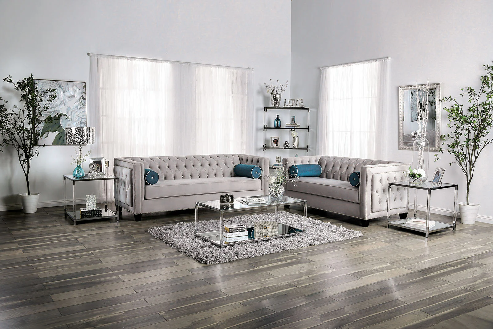 Silvan Gray Sofa - Image 8