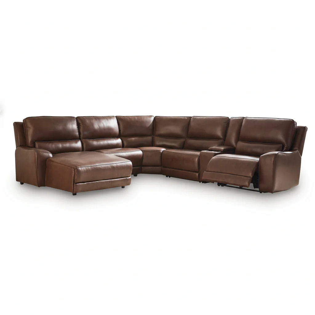 Silverbrooke 6-Piece Power Reclining Sectional with Chaise - Image 3