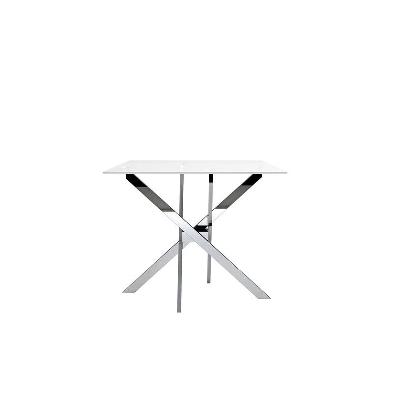 Silveria Chrome/Black 5 Pc. Dining Table Set - Image 4