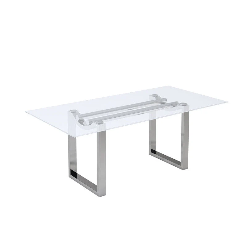 Silvestri Chrome Dining Table - Image 2