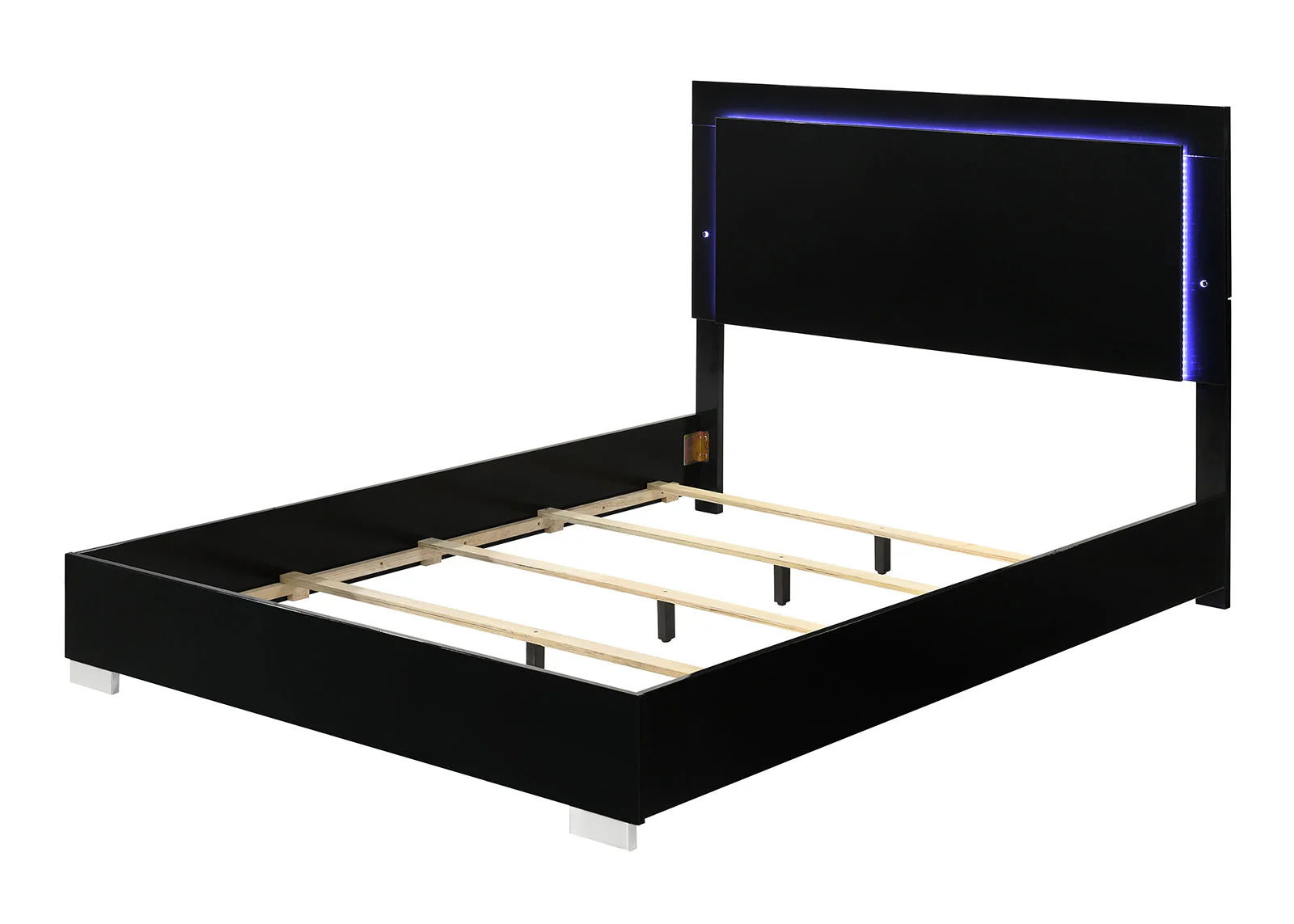 Sinistra Black Eastern King Bed - Image 2