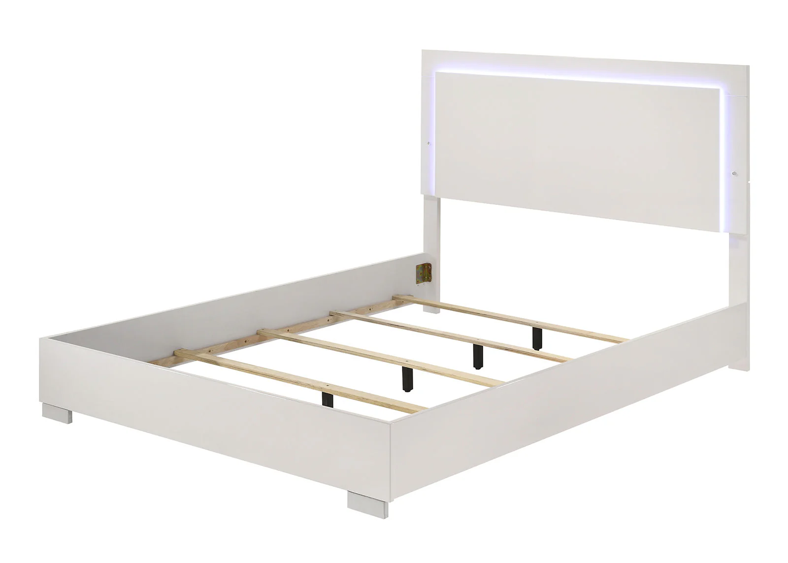 Sinistra White Queen Bed - Image 2
